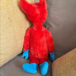 Red & Blue Plush Character Toy